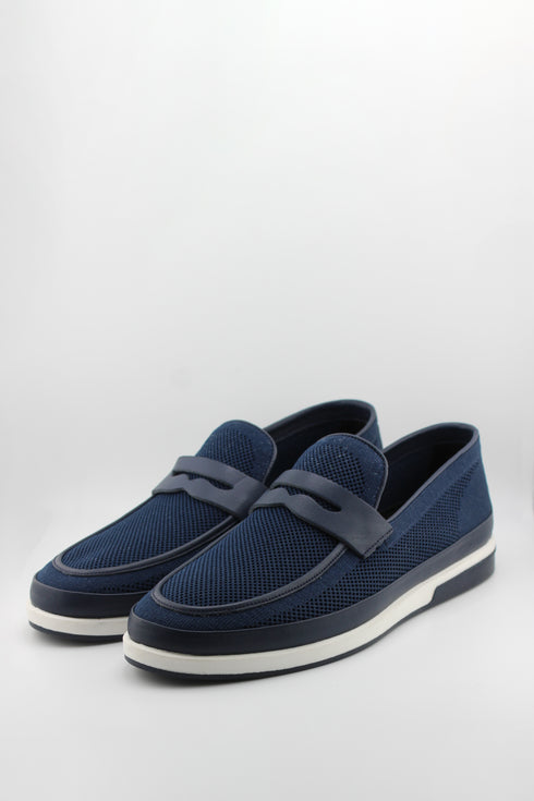 DFC Relax Men Perforated Slip-On Loafer with Strap